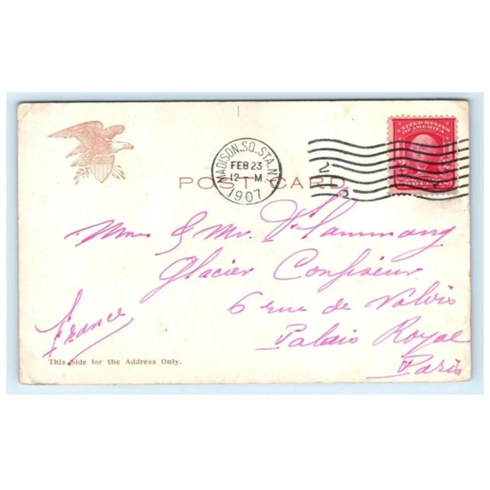 American Vintage vintage postcard